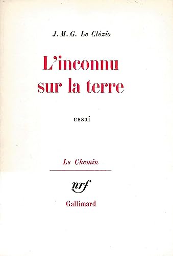Beispielbild fr L'Inconnu sur la terre zum Verkauf von Ammareal