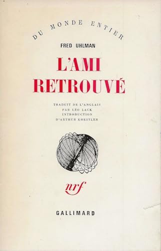 Stock image for L'Ami retrouv for sale by Book Alley