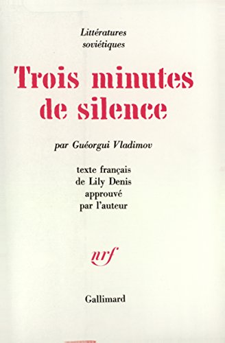 Imagen de archivo de Trois minutes de silence a la venta por Livreavous