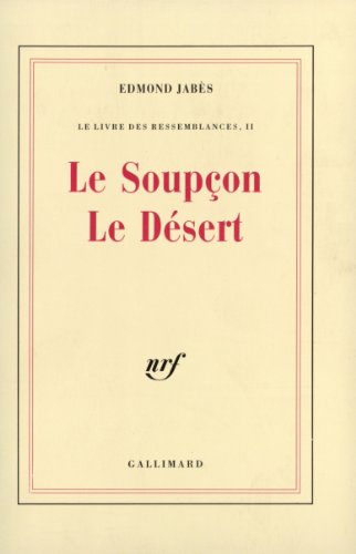 9782070299751: Le Soupon. Le Dsert. [Le Petit livre de la subversion hors de soupon