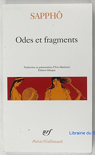 9782070300273: Odes et fragments
