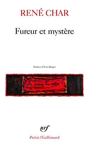 Imagen de archivo de Fureur Et Mystere (Collection Pobesie) a la venta por medimops