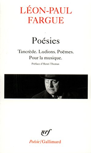Poesies Fargue (9782070301010) by Fargue, Leon-Paul