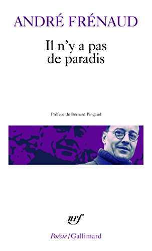 9782070301126: Il n'y a pas de paradis: Pomes 1943-1960: A30112 (Poesie/Gallimard)