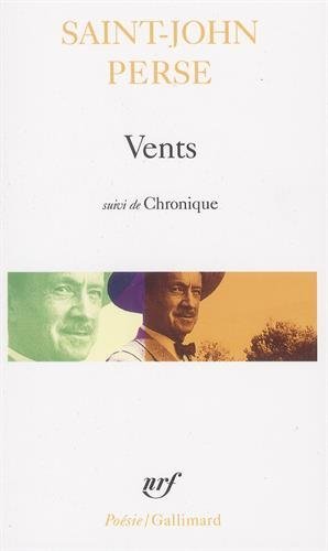 Stock image for Vents (Poesie/Gallimard) for sale by medimops