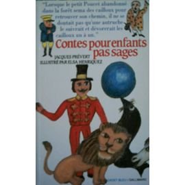 Beispielbild fr Prevert/Contes Pour Enfants Pas SA zum Verkauf von Reuseabook