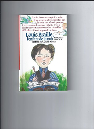 Beispielbild fr Louis Braille, l'Enfant de la Nuit zum Verkauf von Better World Books