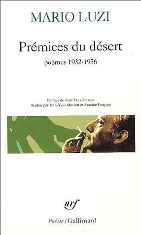 Beispielbild fr Prmices du dsert: Posie 1932-1957 zum Verkauf von Gallix