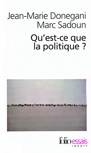 Stock image for Qu'est-ce que la politique ? for sale by medimops