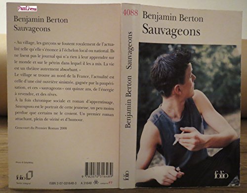 Stock image for Sauvageons for sale by A TOUT LIVRE