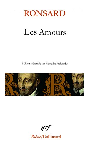 Imagen de archivo de Amours Ronsard a la venta por Irish Booksellers