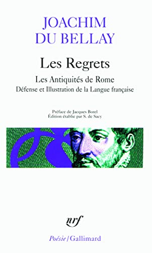 Imagen de archivo de Les Regrets Les Antiquites De Rome (Pobesie) (French Edition) a la venta por More Than Words