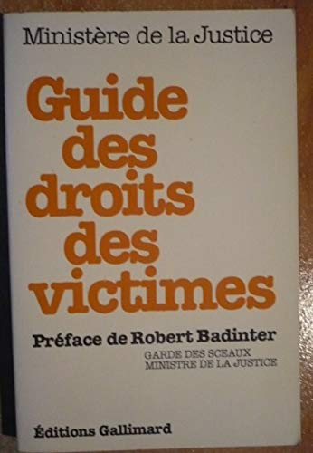 Stock image for Guide des Droits des Victimes for sale by La Petite Bouquinerie