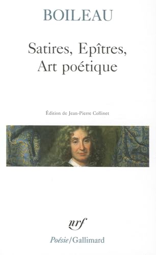 Beispielbild fr Satires, Epitres, Art Poetique (Collection Poesie) (French Edition) zum Verkauf von HPB-Red