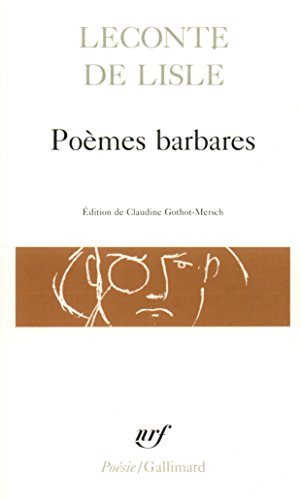 Beispielbild fr Poemes Barbares (Collection Pobesie) (French Edition) zum Verkauf von Concordia Books