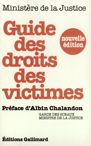 9782070324453: Guide des droits des victimes