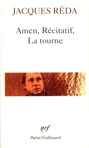 9782070324583: Amen, Recitatif, La Tourne: A32458 (Poesie/Gallimard)