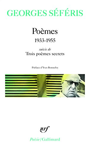 9782070325290: Pomes / Trois pomes secrets: (1933-1955)