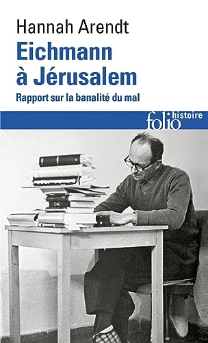 Stock image for Eichmann a Jerusalem (Folio Histoire): Rapport sur la banalit du mal: A32621 for sale by WorldofBooks