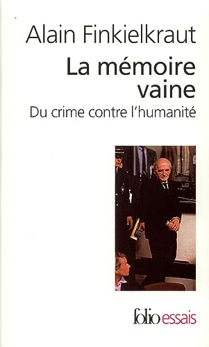 Stock image for Memoire Vaine (Collection Folio/Essais) for sale by Better World Books