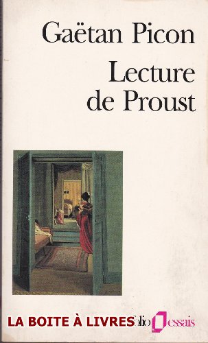 Imagen de archivo de Lecture de Proust a la venta por Ammareal