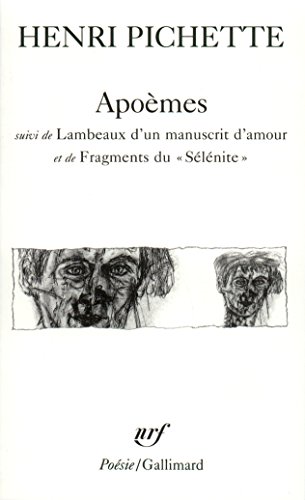 Imagen de archivo de Apomes / Lambeaux d'un manuscrit d'amour /Fragments du "Slnite" a la venta por medimops