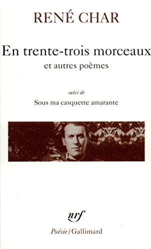 Stock image for En Trente Trois Sur La (Poesie/Gallimard) (French Edition) for sale by HPB-Ruby