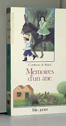 9782070330416: Memoires D'un Ane (INACTIF- FOLIO JUNIOR 1)