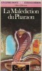 Beispielbild fr La maldiction du Pharaon zum Verkauf von medimops