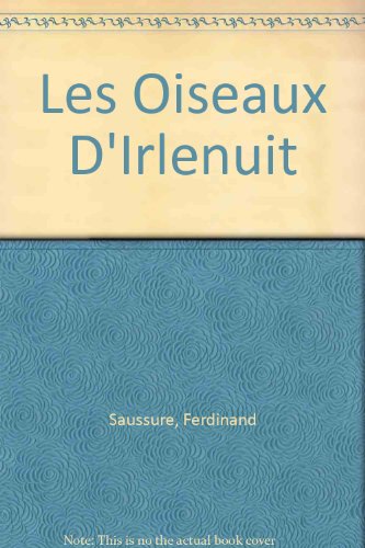 Stock image for Les Oiseaux D'Irlenuit for sale by Ammareal