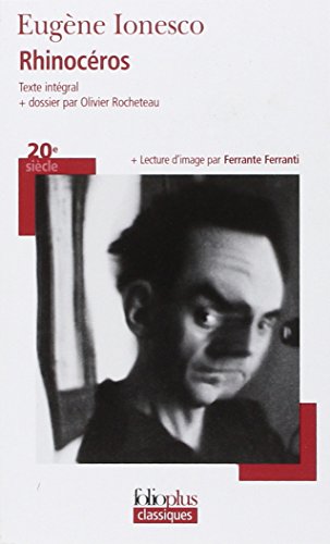 Beispielbild fr Die Nashrner, Franzsische Ausgabe: Piece En Trois Actes Et Quatre Tableaux zum Verkauf von Revaluation Books