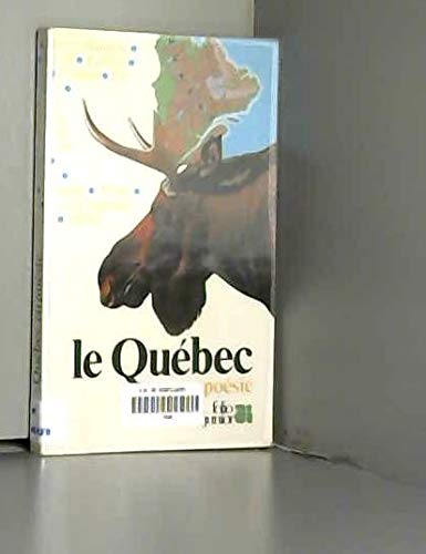 Beispielbild fr Quebec en Poesie zum Verkauf von Better World Books
