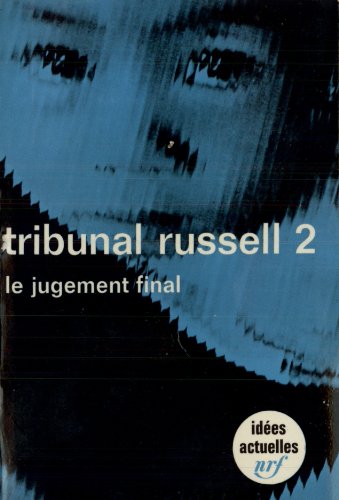 9782070351640: Tribunal Russell (2)