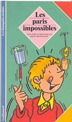 Stock image for Les Paris Impossibles for sale by RECYCLIVRE