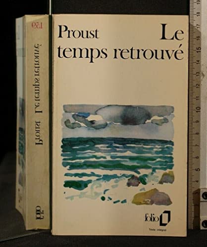 Beispielbild fr  ? la recherche du temps perdu : Le temps retrouv  zum Verkauf von Better World Books: West