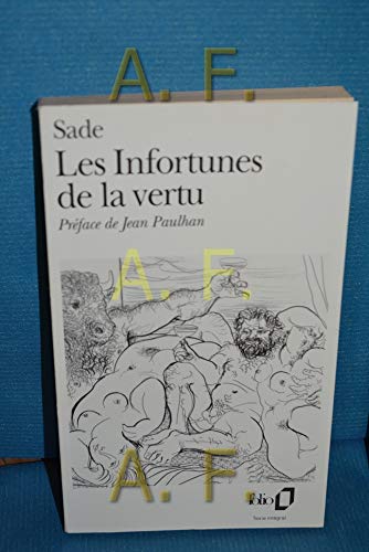 Stock image for Les infortunes de la vertu Donatien Alphonse François de Sade; B atrice Didier and Jean Paulhan for sale by LIVREAUTRESORSAS