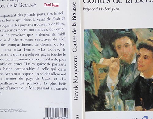 9782070371440: Contes De La Becasse (Folio)