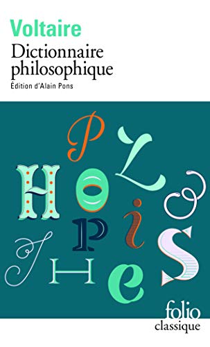 9782070386284: Dictionnaire Philosophique (Folio (Gallimard)): A38628