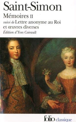 9782070386444: Mmoires II: Suivi de Lettre anonyme au roi et oeuvres diverses