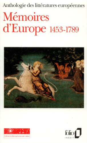 Beispielbild fr Mmoires d'Europe 1453-1789 zum Verkauf von Ammareal