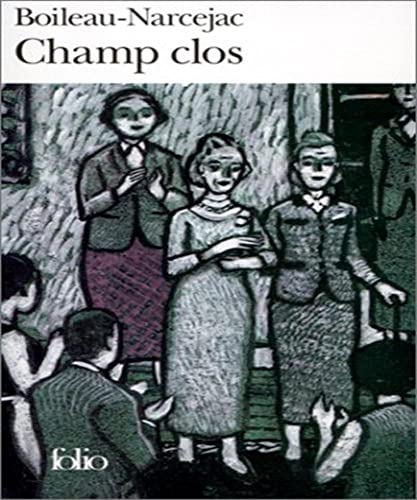 Beispielbild fr Champ Clos (Folio) (French Edition) zum Verkauf von Redux Books