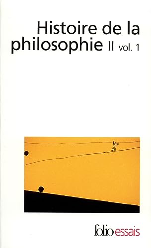Beispielbild fr Histoire de la philosophie, tome 2, volume 1 zum Verkauf von medimops