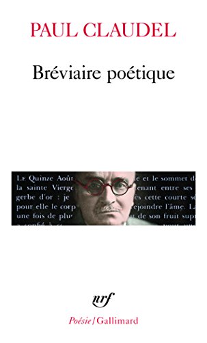 Beispielbild fr Breviaire Poetique (Poesie/Gallimard) (French Edition) zum Verkauf von Wonder Book