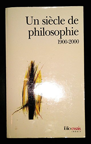 Imagen de archivo de Siecle de Philosophie a la venta por ThriftBooks-Atlanta