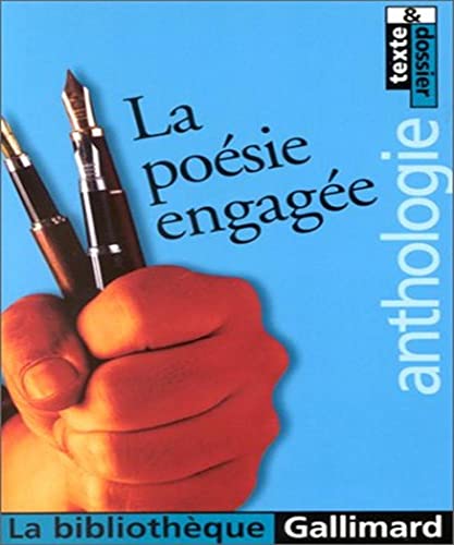 Beispielbild fr La posie engage zum Verkauf von A TOUT LIVRE