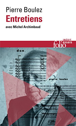 9782070418282: Entretiens avec Michel Archimbaud