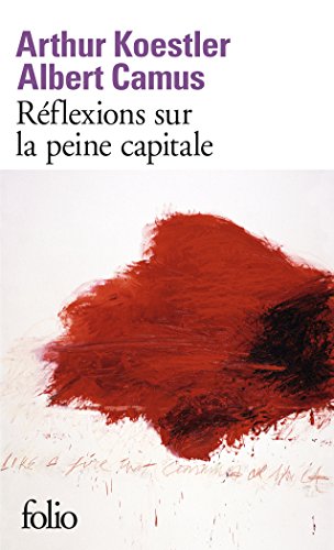 Imagen de archivo de Reflexions Sur la Peine Capitale (Folio (Gallimard)) (French Edition) a la venta por Better World Books