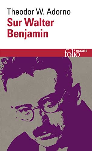 Beispielbild fr Sur Walter Benjamin zum Verkauf von medimops