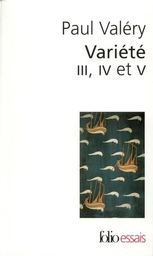 Stock image for Variete 3 4 5: A42362 (Folio Essais) for sale by WorldofBooks