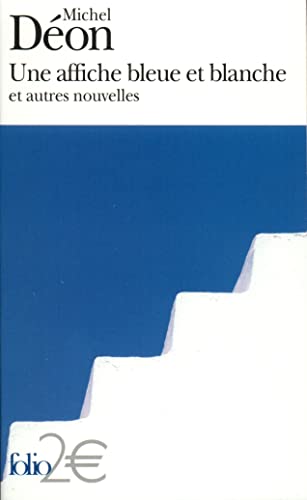 9782070425273: Affiche Bleue Et Blanc (Folio 2 Euros) (French Edition)